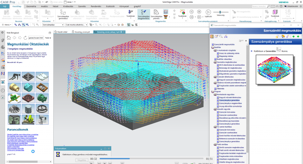Magyar felhasználói felület 