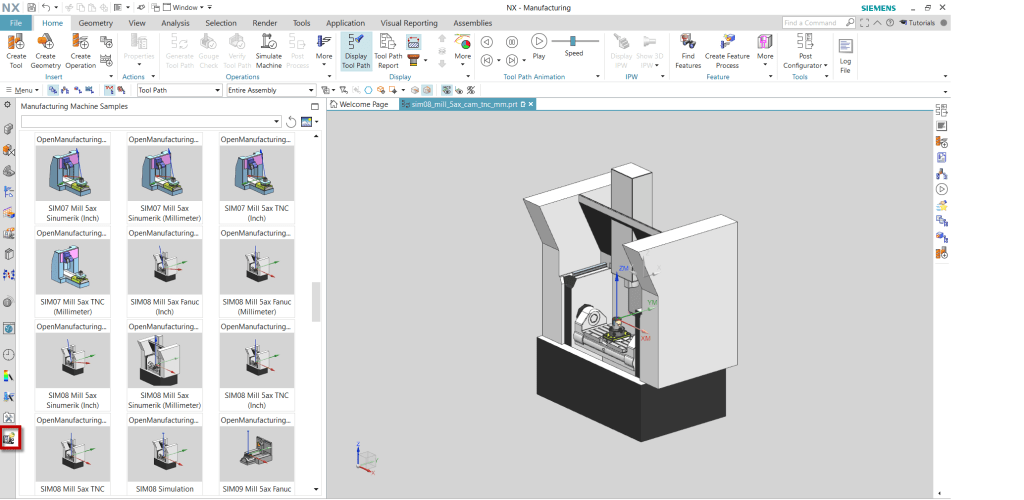 Szerszámgép beépítés