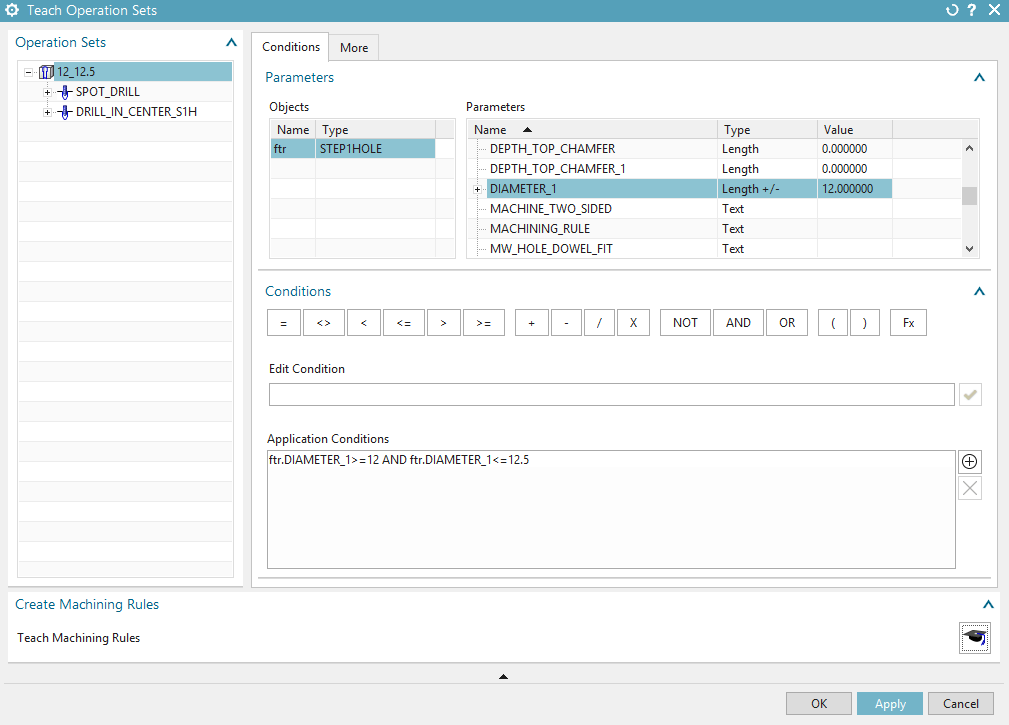 Megmunkálás betanítása
