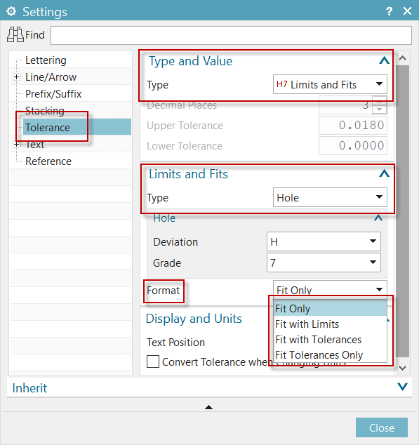 tűréstáblázat NX