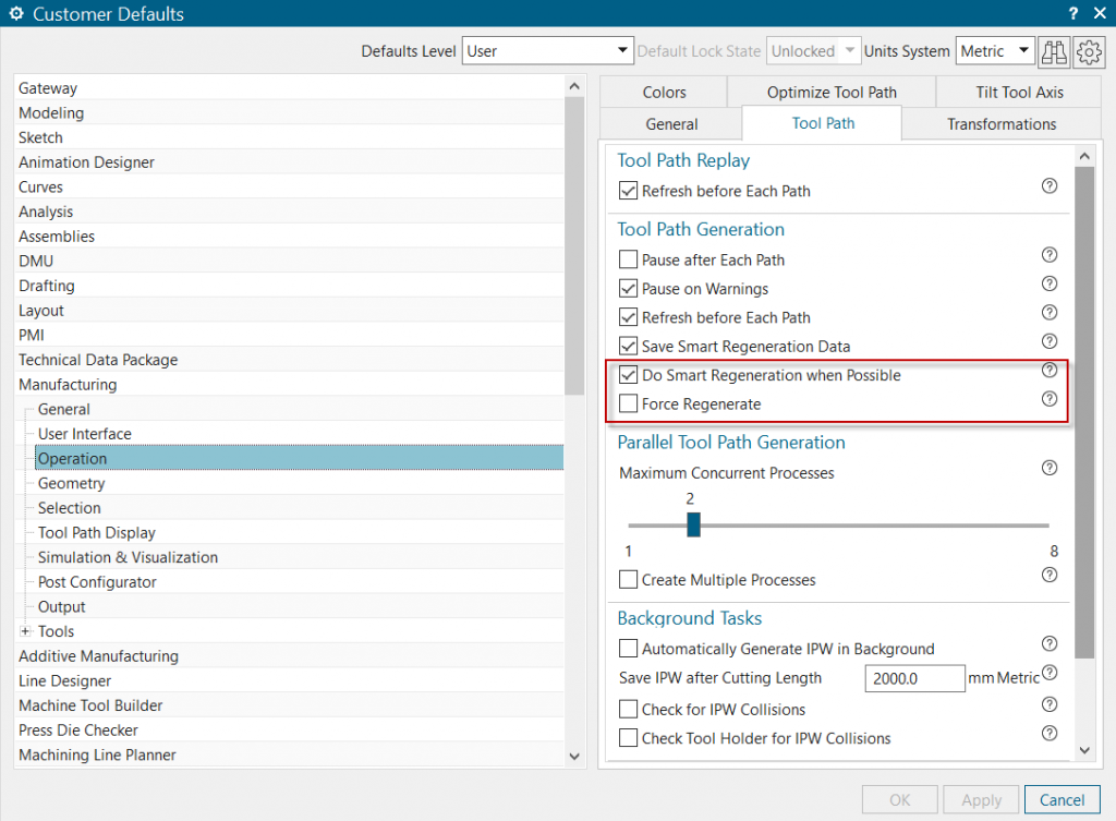 Szerszámpálya generálás 