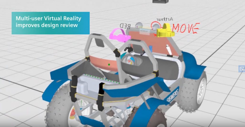 (NX Virtual Reality) alapon működő terv ellenőrzés